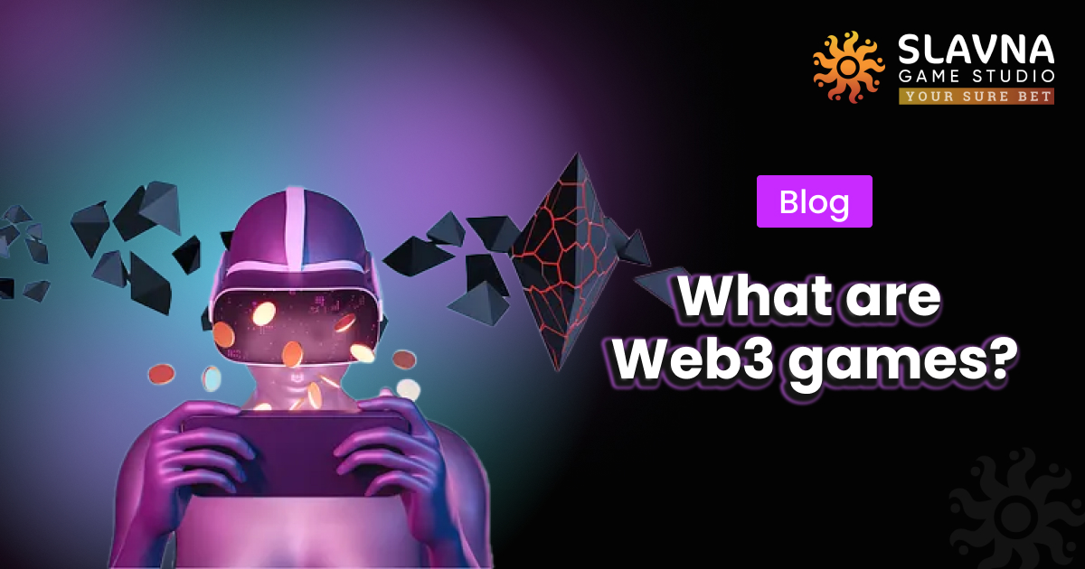 Web3 games concept